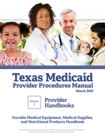 Texas Medicaid Provider Procedures Manual - Implementing CDC’s 6|18